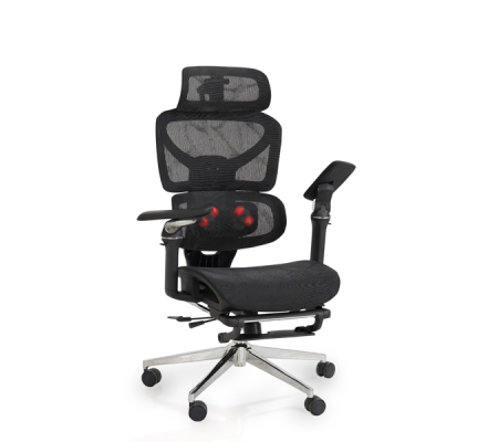 Sirius Masajlı ve Ayak Uzatmalı Ofis Büro Koltuk